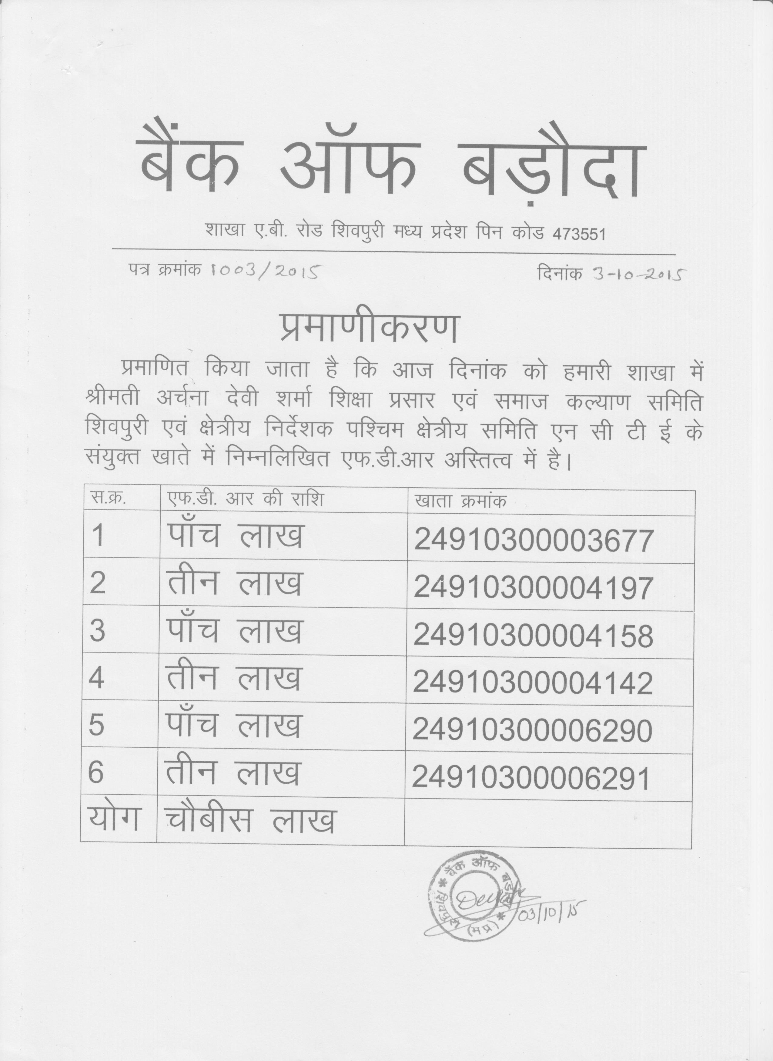 Nursing School, Distance education in MP